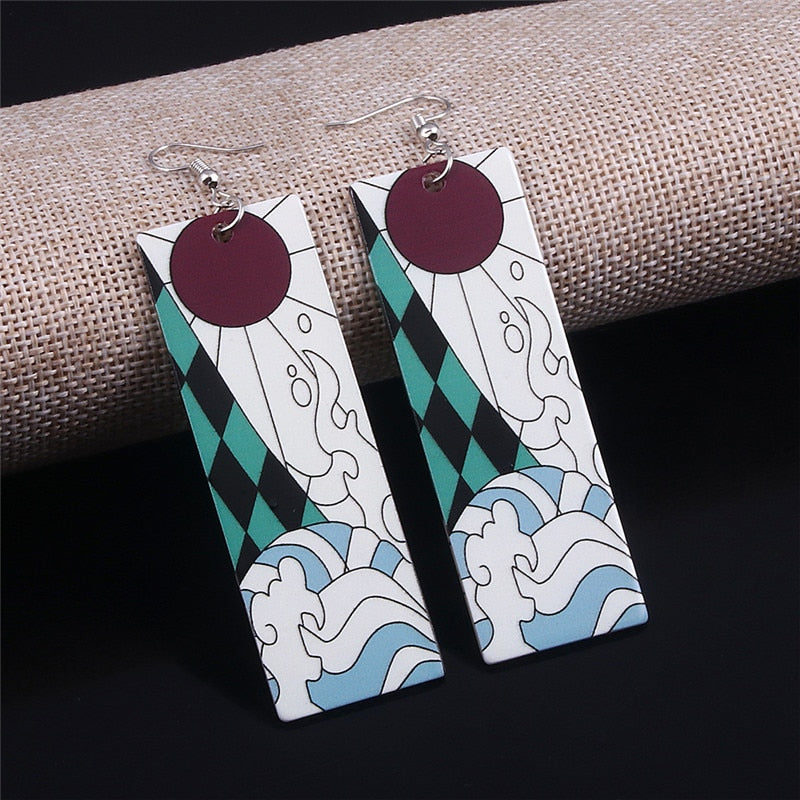 hanafuda earrings