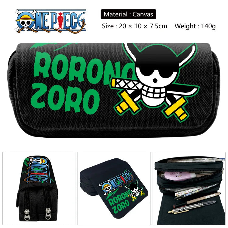 one piece School Pen Case