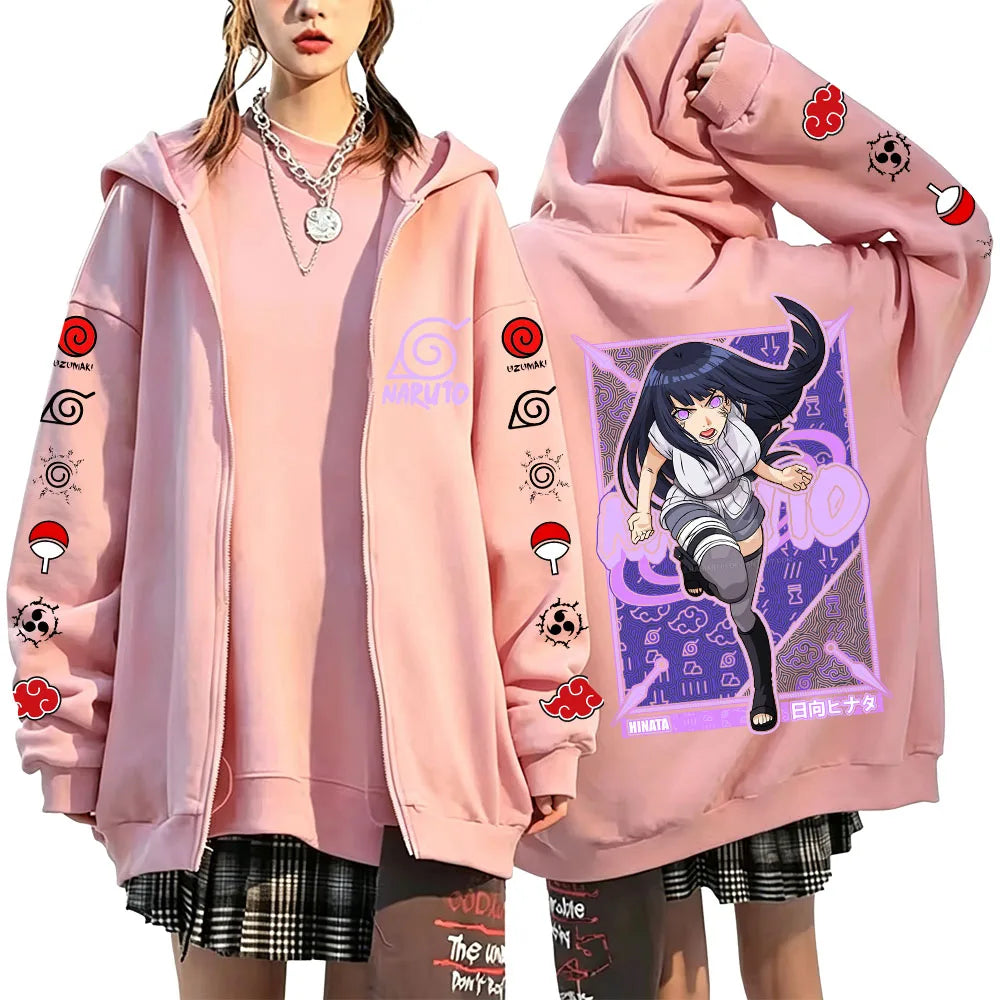 Hinata Zip Up Hoodie