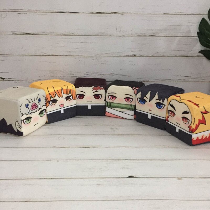 demon slayer Cube Plush Set