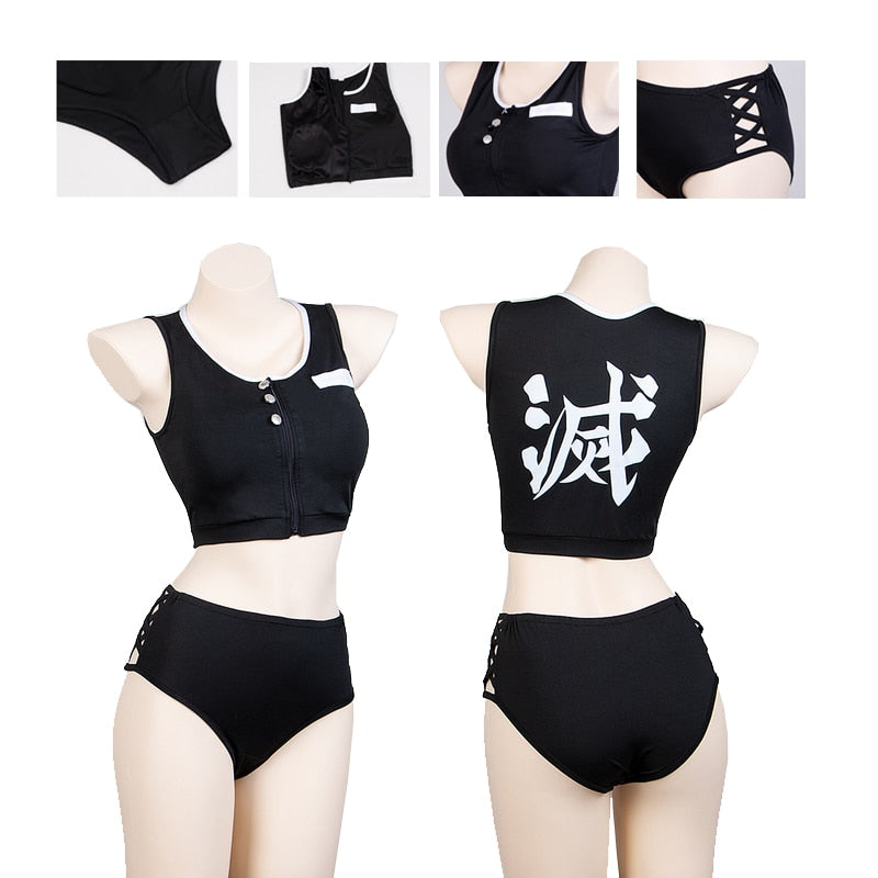 demon slayer swimsuit