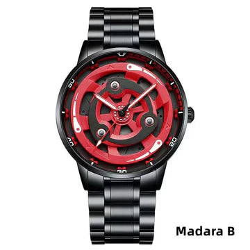 Sasuke/Madara/Itachi Sharingan Rotating Watch