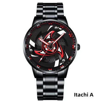 Sasuke/Madara/Itachi Sharingan Rotating Watch