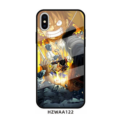 one piece Glass Armor phone case