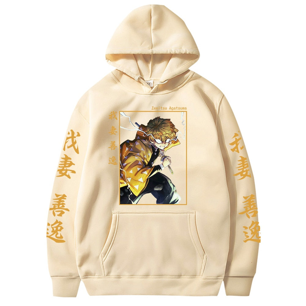 zenitsu training hoodie