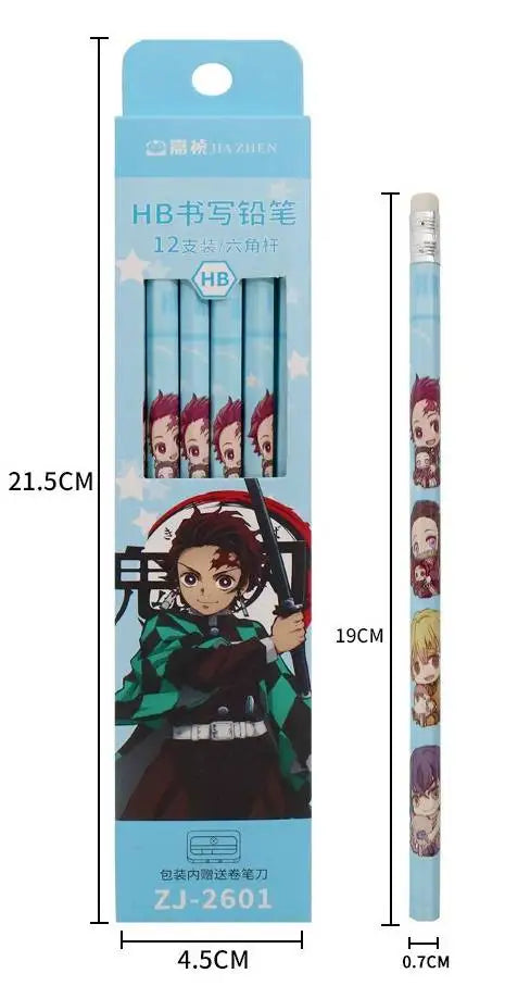 tanjiro and nezuko pen set