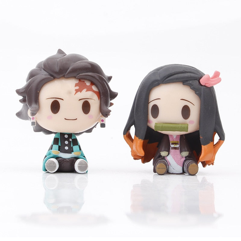 Demon Slayer 4ST Cute Figure Set