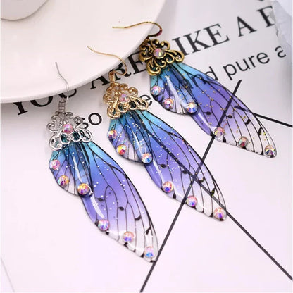 demon slayer Butterfly earrings