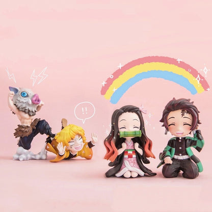 demon slayer fighting figures