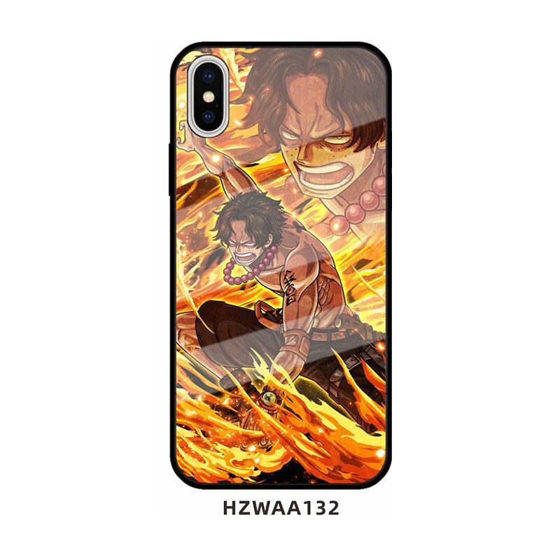 one piece Glass Armor phone case