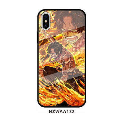 one piece Glass Armor phone case