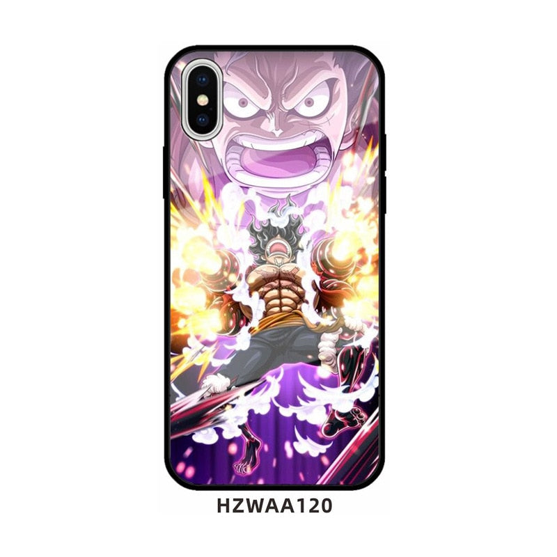 one piece Glass Armor phone case