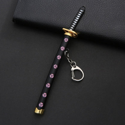 one piece sword keychain