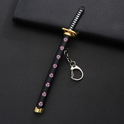 Zoro swords keychain