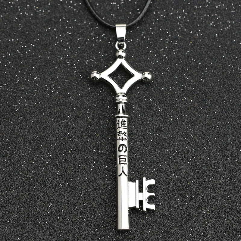 attack on titan key necklace
