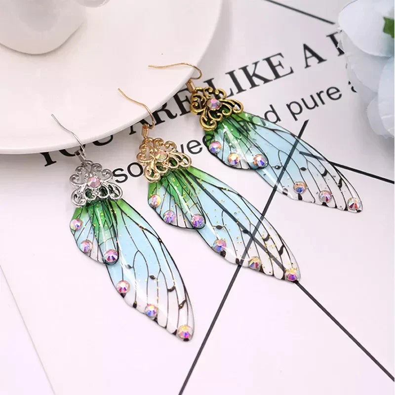 demon slayer Butterfly earrings