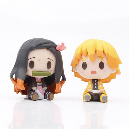 Demon Slayer 4ST Cute Figure Set