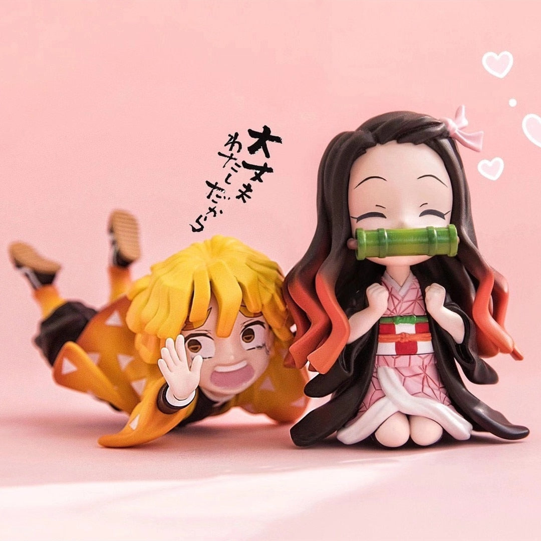 demon slayer fighting figures
