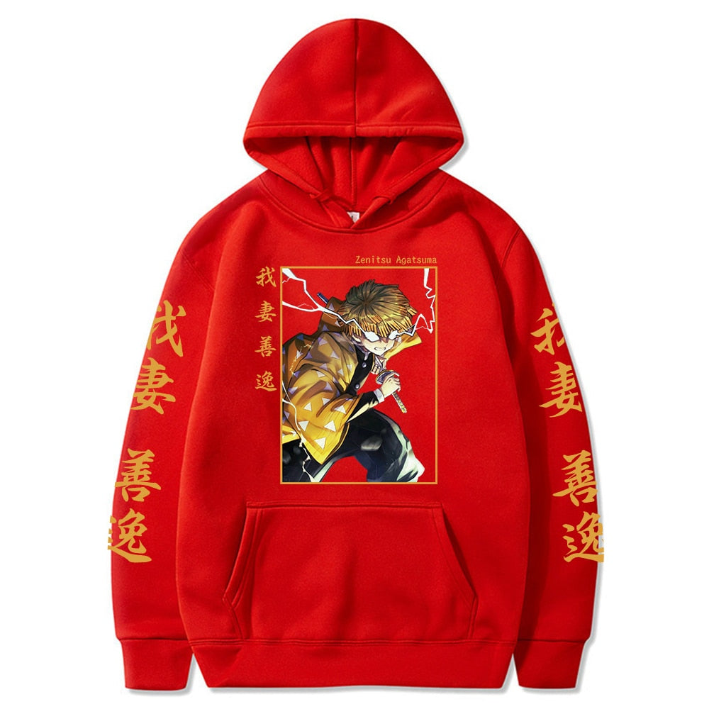 zenitsu training hoodie