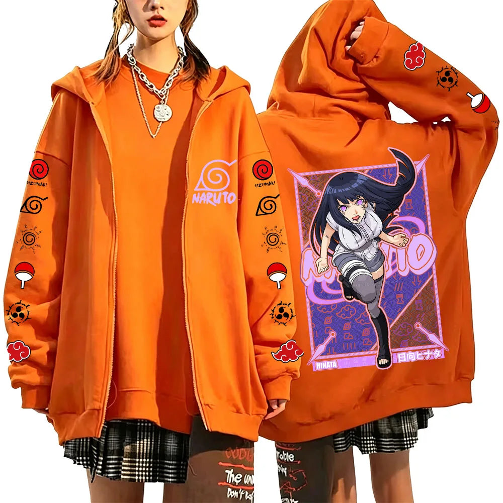 Hinata Zip Up Hoodie