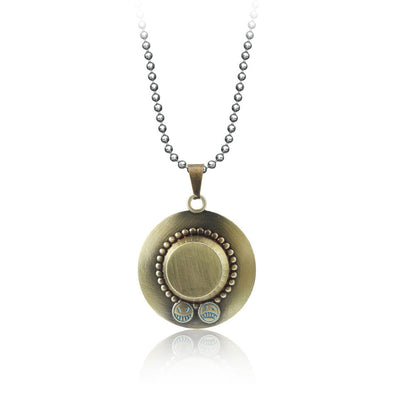 one piece silver necklace