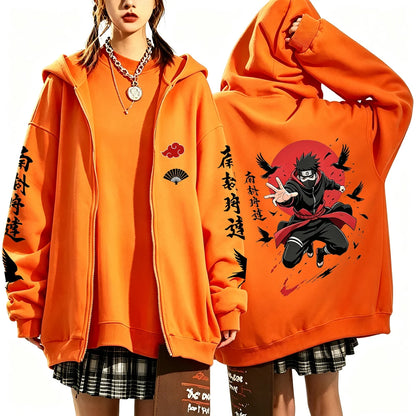 Obito Zip Up Hoodie