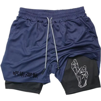 Domain Expansion Gym Shorts