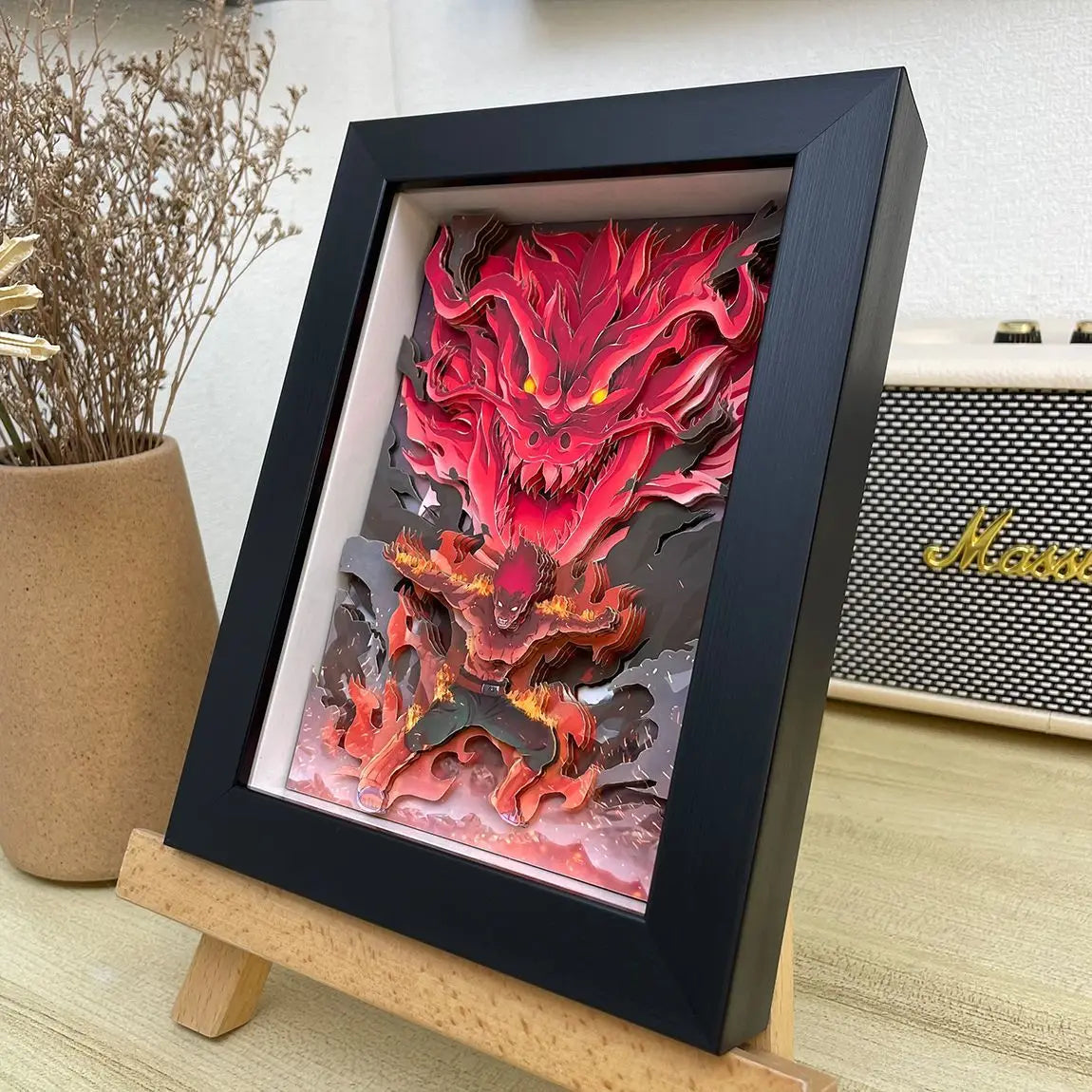 naruto 3d art piece
