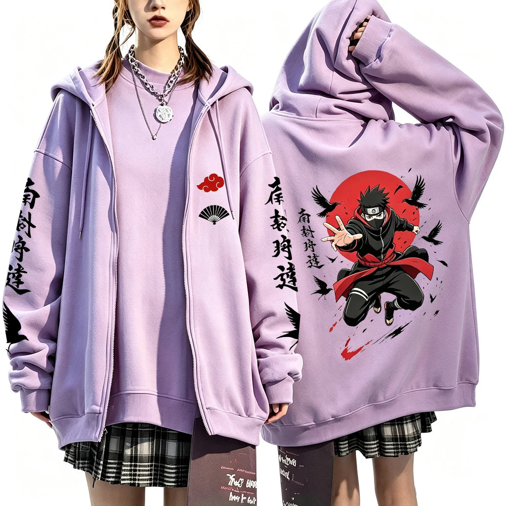 Obito Zip Up Hoodie