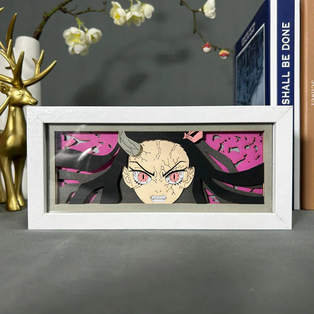 nezuko light box