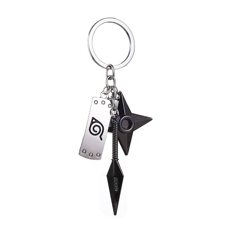 Naruto kunai Keychain Set