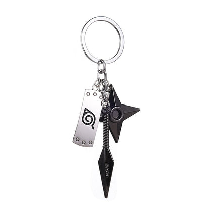Naruto kunai Keychain Set