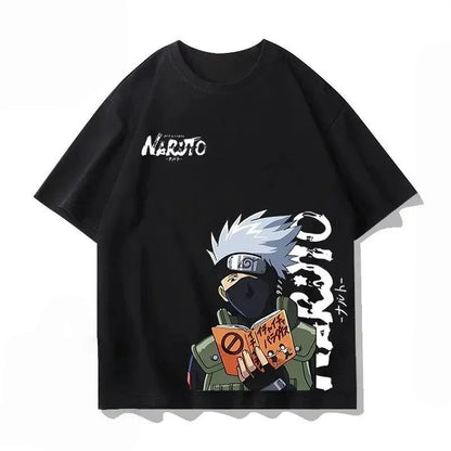 Kakashi reading shirt
