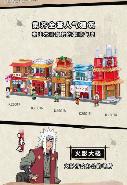 naruto shippuden Village building Blocks