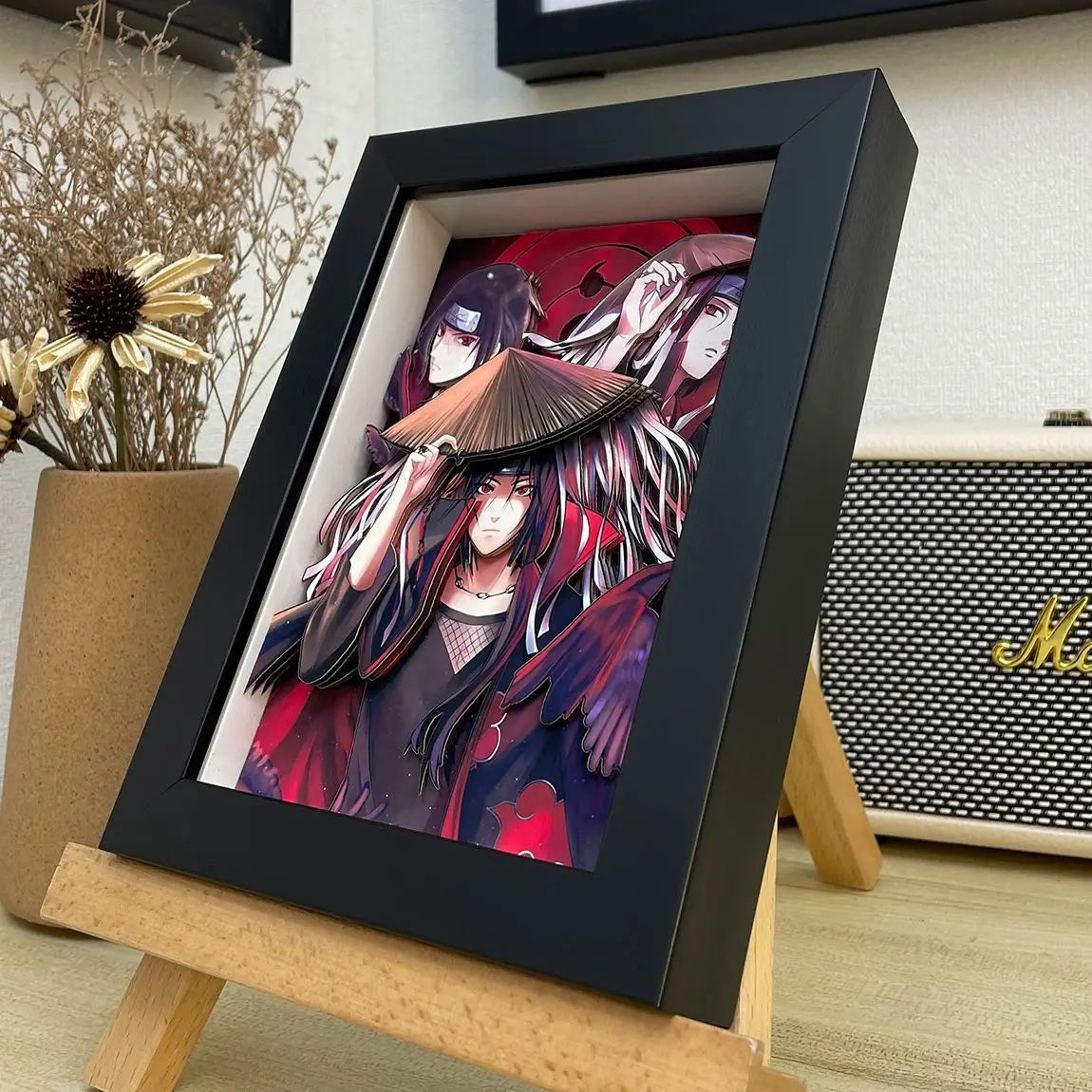 naruto 3d art piece