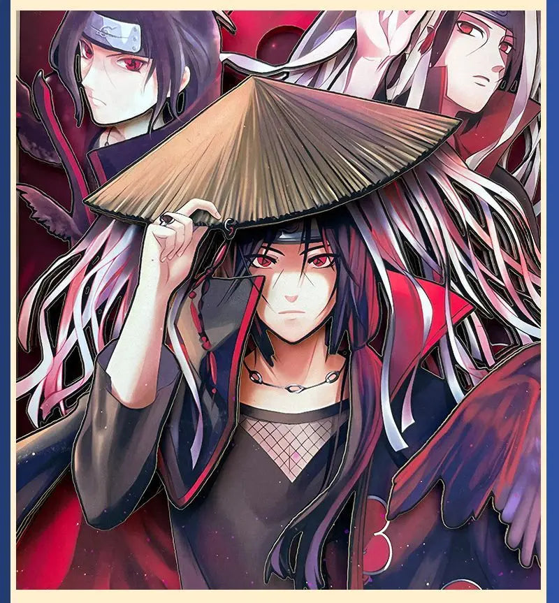 naruto 3d art piece