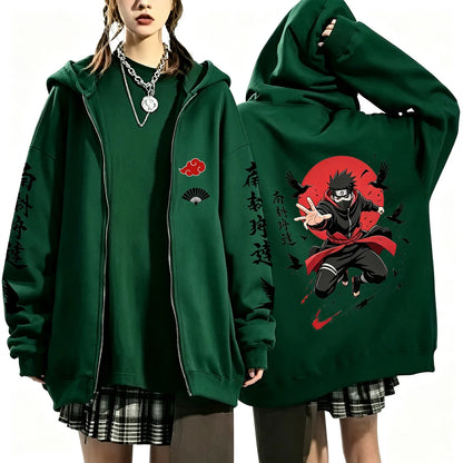 Obito Zip Up Hoodie