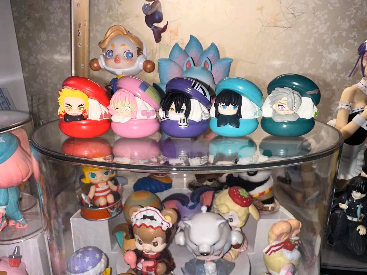demon slayer macaron figures