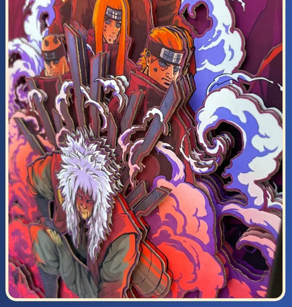 naruto 3d art piece