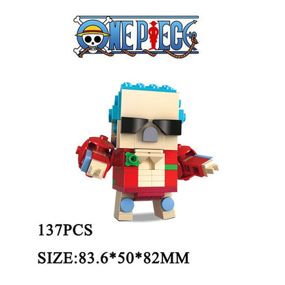 one piece building blocks characters