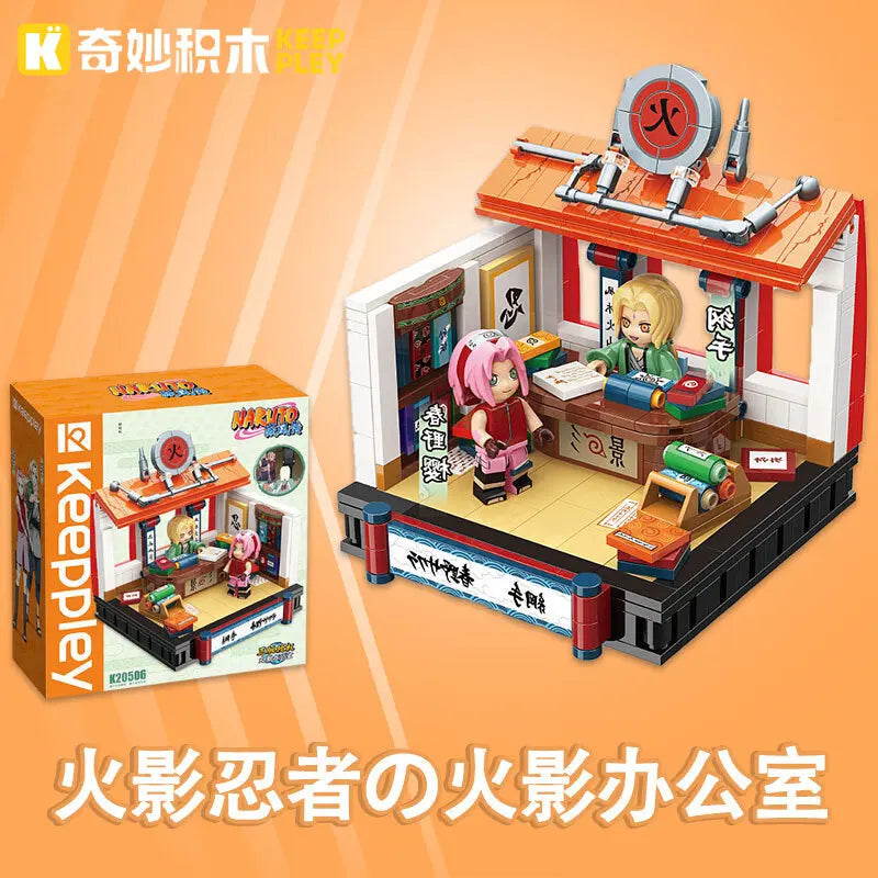 naruto shippuden Village building Blocks