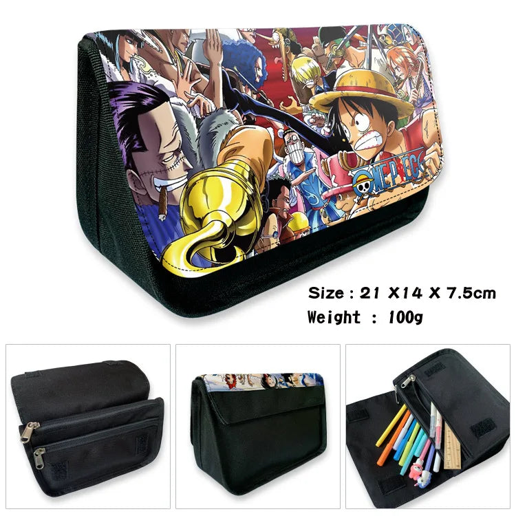 one piece School Pen Case