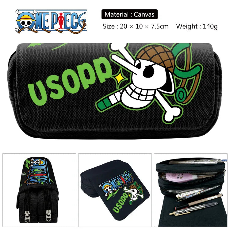 one piece School Pen Case