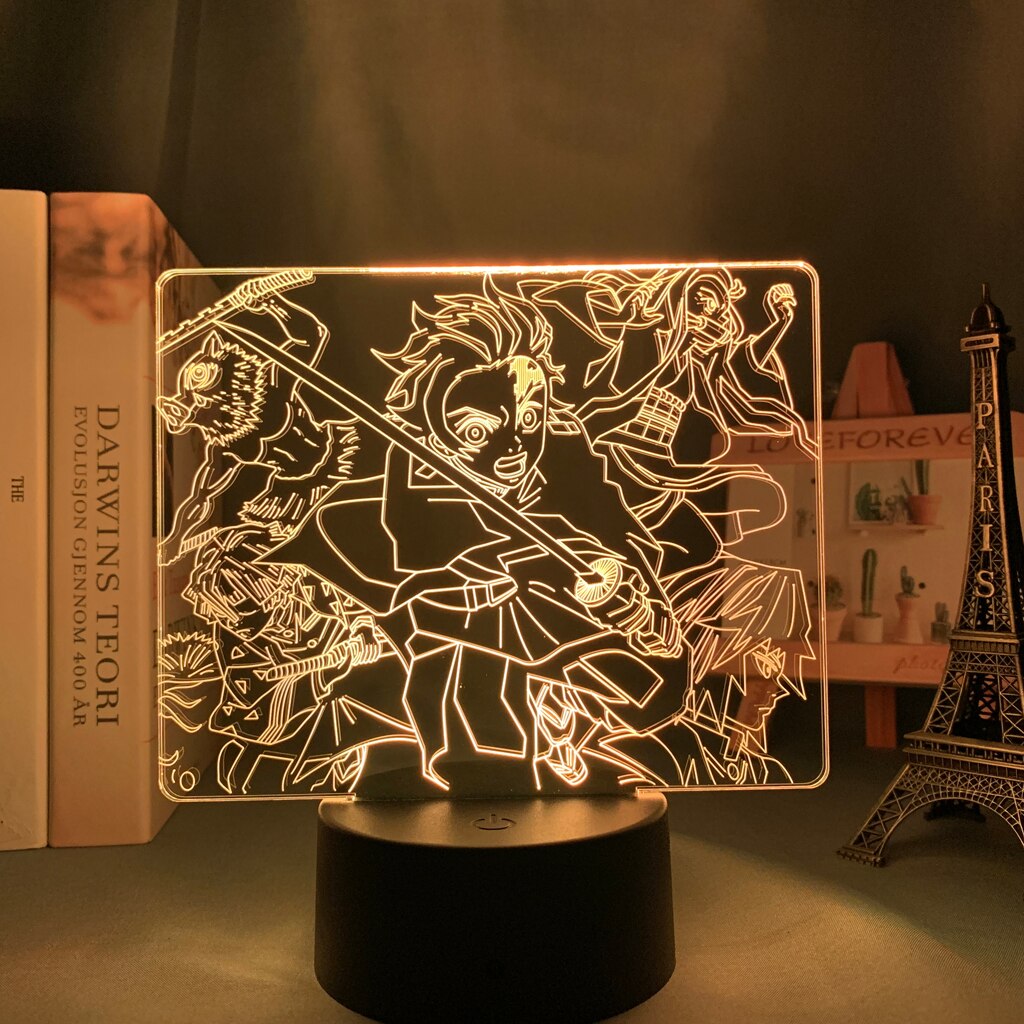 demon slayer lighting figure