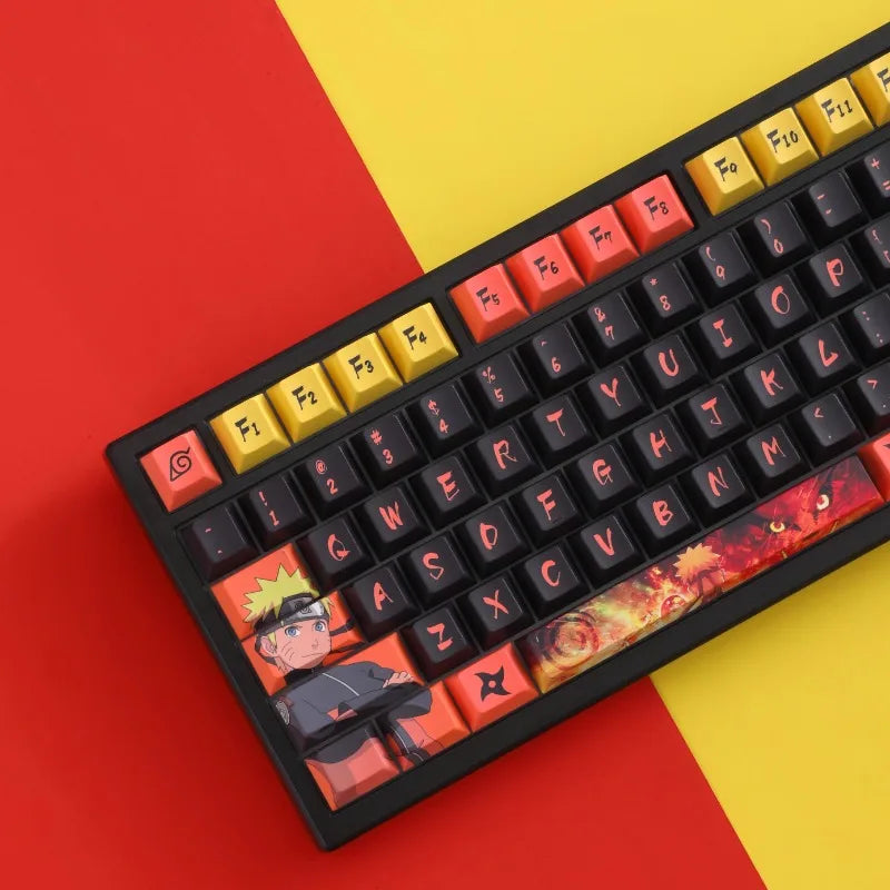 naruto themed Keycap Set