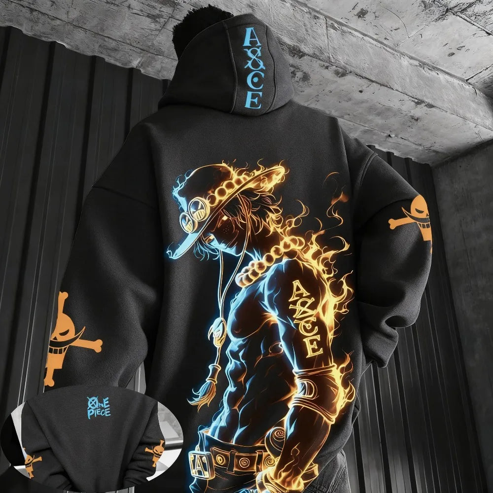 Ace Burning Hoodie