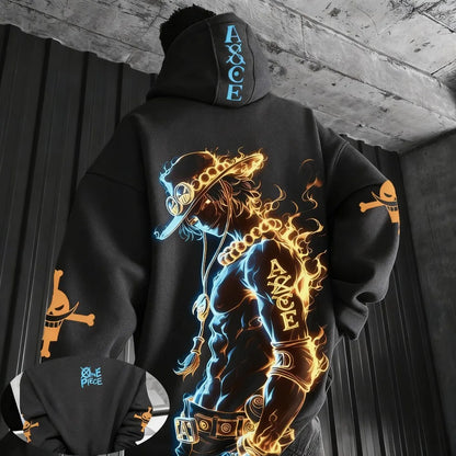 Ace Burning Hoodie