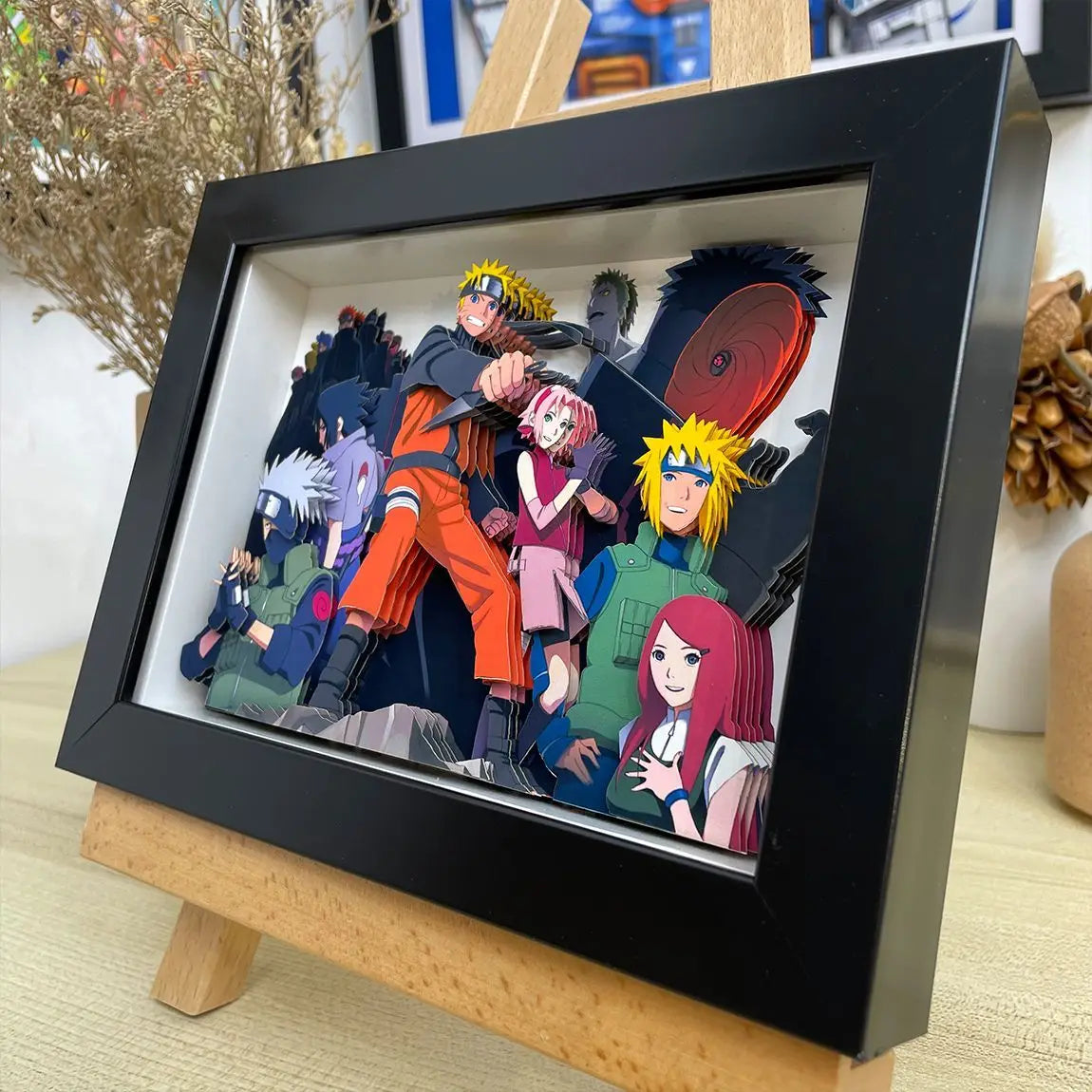 naruto 3d art piece