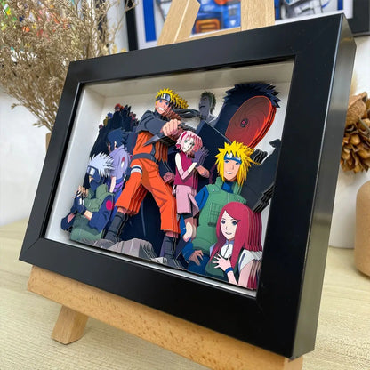 naruto 3d art piece