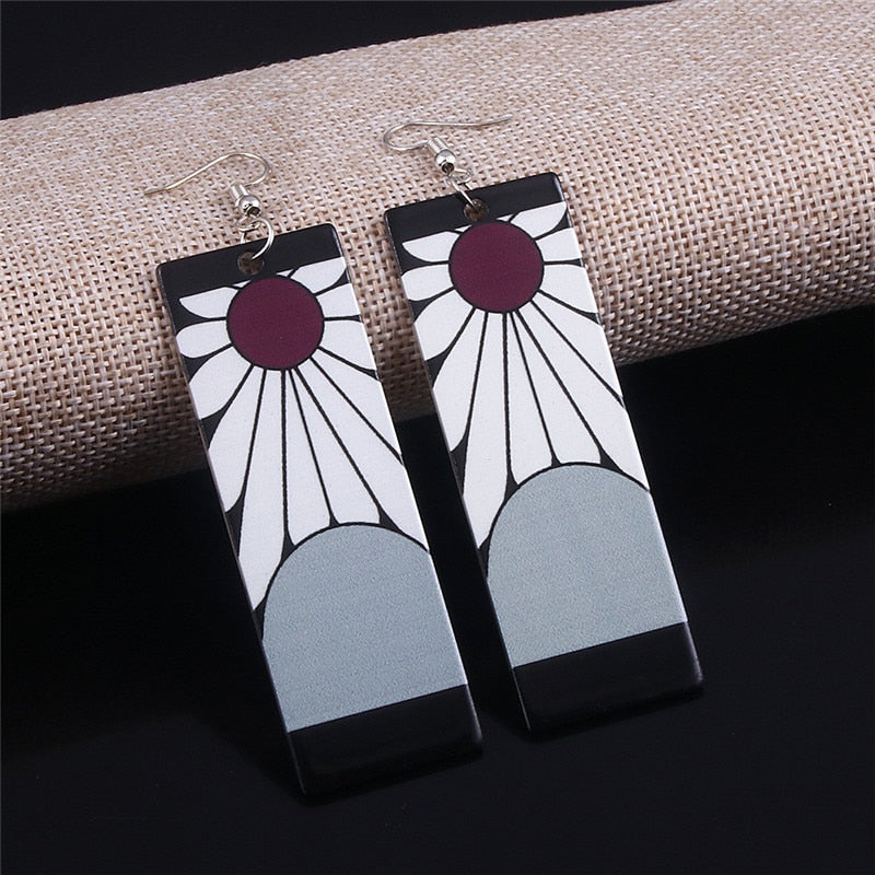 hanafuda earrings